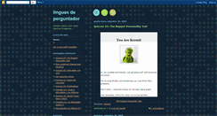 Desktop Screenshot of linguasdeperguntador.blogspot.com