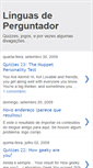 Mobile Screenshot of linguasdeperguntador.blogspot.com