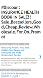 Mobile Screenshot of insurancehealthbookinsale.blogspot.com