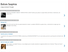 Tablet Screenshot of dulcessuspiros-ds.blogspot.com