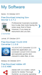 Mobile Screenshot of my-software-update.blogspot.com