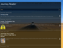 Tablet Screenshot of journeyreader.blogspot.com