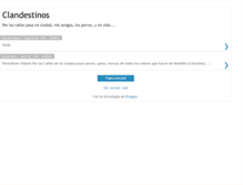 Tablet Screenshot of clandestinos.blogspot.com