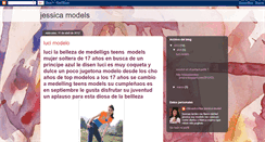 Desktop Screenshot of chicasbonitas-jessica.blogspot.com