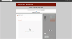 Desktop Screenshot of formacionmultievents.blogspot.com
