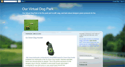 Desktop Screenshot of ourvirtualdogpark.blogspot.com