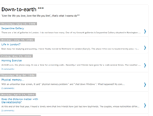 Tablet Screenshot of downtoearth-sue.blogspot.com
