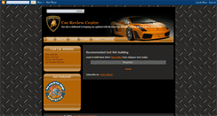 Desktop Screenshot of carreviewcentre.blogspot.com
