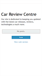 Mobile Screenshot of carreviewcentre.blogspot.com