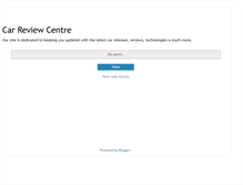 Tablet Screenshot of carreviewcentre.blogspot.com