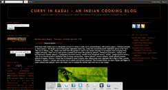 Desktop Screenshot of curryinkadai.blogspot.com