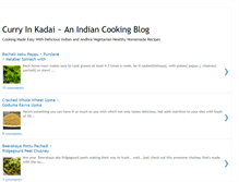 Tablet Screenshot of curryinkadai.blogspot.com