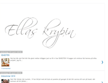 Tablet Screenshot of ellaskrypin1.blogspot.com