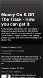 Mobile Screenshot of morethantrackmoney.blogspot.com