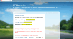 Desktop Screenshot of m2connection.blogspot.com