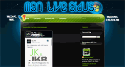 Desktop Screenshot of msn-livesidus.blogspot.com