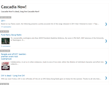 Tablet Screenshot of cascadianow.blogspot.com