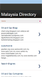 Mobile Screenshot of malaysiandirectory.blogspot.com