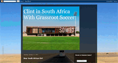 Desktop Screenshot of clint-in-southafrica.blogspot.com