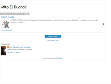 Tablet Screenshot of mitoelduende.blogspot.com