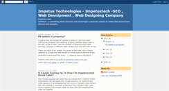 Desktop Screenshot of impetustech.blogspot.com