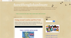 Desktop Screenshot of funwithenglishandmore.blogspot.com