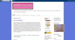 Desktop Screenshot of doodlesandglue.blogspot.com