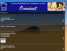 Tablet Screenshot of consultoria-omninet.blogspot.com