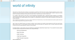 Desktop Screenshot of infinity-services.blogspot.com