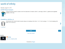 Tablet Screenshot of infinity-services.blogspot.com