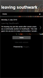 Mobile Screenshot of leavingsouthwark.blogspot.com