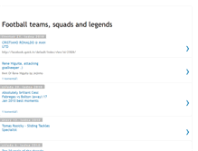 Tablet Screenshot of football-heroes.blogspot.com