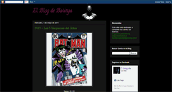 Desktop Screenshot of elblogdebatinga.blogspot.com