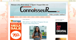 Desktop Screenshot of connoisseurng.blogspot.com