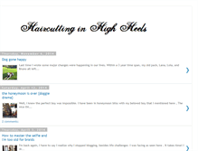 Tablet Screenshot of haircuttinginhighheels.blogspot.com