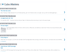 Tablet Screenshot of iheartcubamissions.blogspot.com