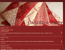 Tablet Screenshot of candidcrafts.blogspot.com