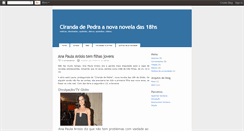 Desktop Screenshot of novelacirandadepedra.blogspot.com