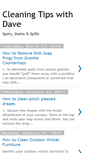 Mobile Screenshot of cleaning-tips-home.blogspot.com