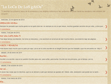 Tablet Screenshot of letrasquehablan.blogspot.com