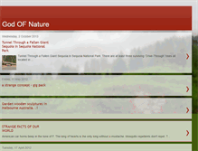 Tablet Screenshot of god4nature.blogspot.com