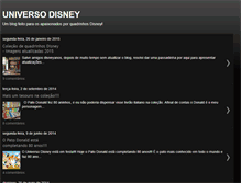 Tablet Screenshot of ludy-quadrinhosdisney.blogspot.com