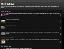 Tablet Screenshot of foyboys.blogspot.com