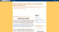 Desktop Screenshot of caminandoporoaxaca.blogspot.com