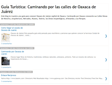 Tablet Screenshot of caminandoporoaxaca.blogspot.com