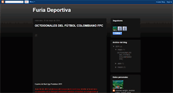 Desktop Screenshot of furiadeportiva1995.blogspot.com