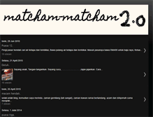 Tablet Screenshot of matcham-matcham.blogspot.com