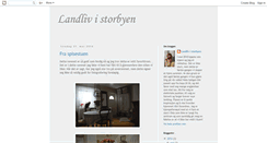 Desktop Screenshot of landlivistorbyen.blogspot.com