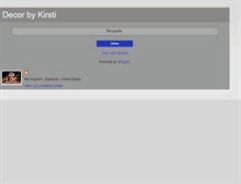 Tablet Screenshot of decorbykirsti.blogspot.com
