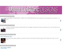 Tablet Screenshot of danaleblanc.blogspot.com